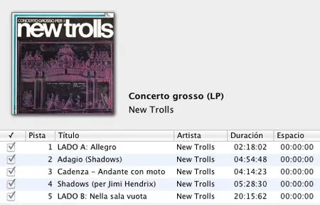 New Trolls - Concerto grosso (LP / FLAC 24bit-96khz)