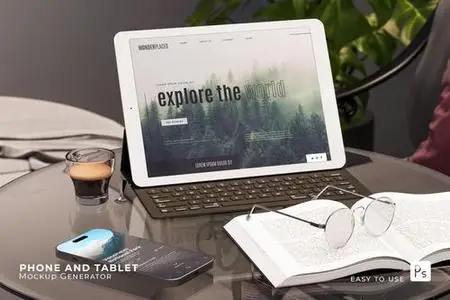 Phone And Tablet Mockup 87EN8NM