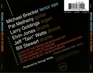 Michael Brecker – Time Is Of The Essence (1999)