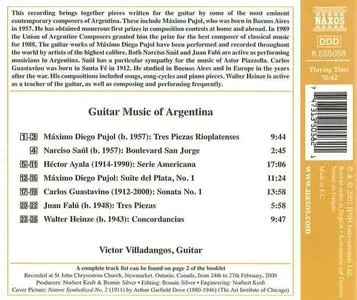 Victor Villadangos - Guitar Music Of Argentina (2002)