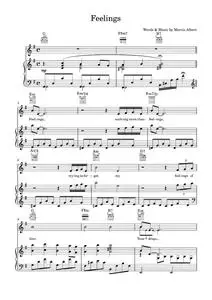 Feelings (Dime) - Morris Albert (Piano-Vocal-Guitar (Piano Accompaniment))