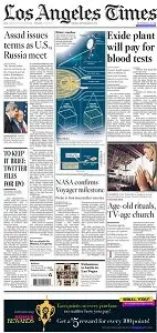 Los Angeles Times - 13.09.2013