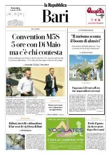 la Repubblica Bari - 4 Agosto 2019