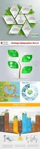 Vectors - Ecology Infographics Set 37