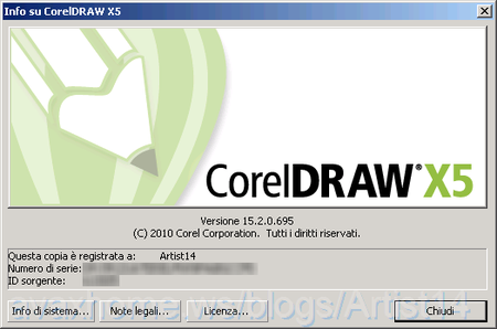 CorelDRAW Graphics Suite X5 SP3 v15.2.0.695 Italian