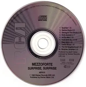 Mezzoforte - Surprise, Surprise (1982) {Steinar}