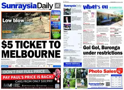 Sunraysia Daily – February 03, 2023