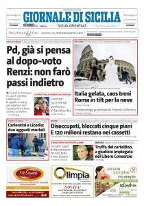 Giornale di Sicilia Sicilia Orientale - 27 Febbraio 2018