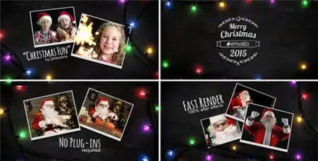 Christmas Light Slideshow - After Effects Project (Videohive)