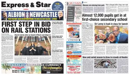 Express and Star Sandwell Edition – March 04, 2020