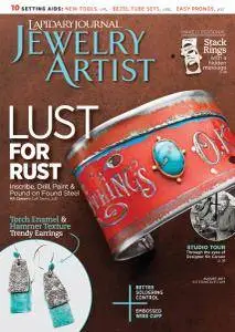 Lapidary Journal Jewelry Artist - August 2017