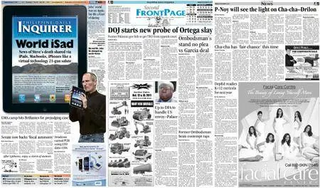 Philippine Daily Inquirer – October 07, 2011