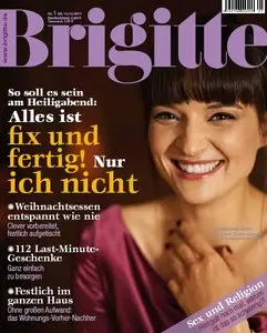 Brigitte Frauenmagazin No 01 2012