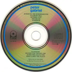 Peter Gabriel - Peter Gabriel (1977) (Repost)
