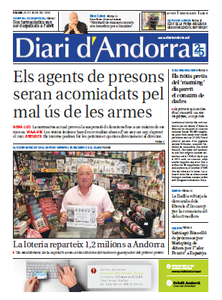 Diari d'Andorra - 25 Julio 2016