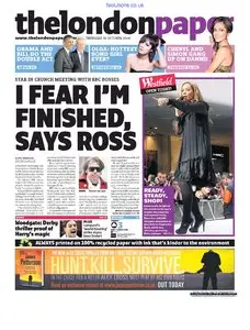 The London Paper 30 October 2008