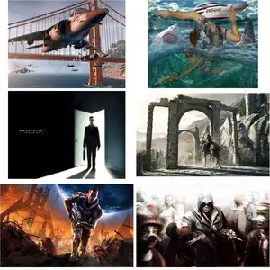 Wallpapers Games. Set 2