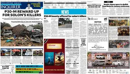 Philippine Daily Inquirer – December 24, 2018