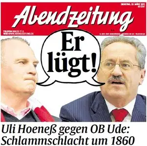Münchener Abendzeitung vom 22 März 2011