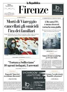 la Repubblica Firenze - 9 Gennaio 2021