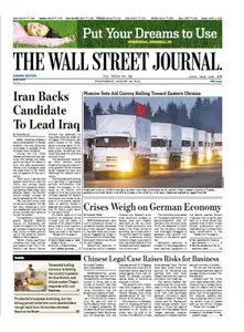 The Wall Street Journal (Europe) August 13 2014