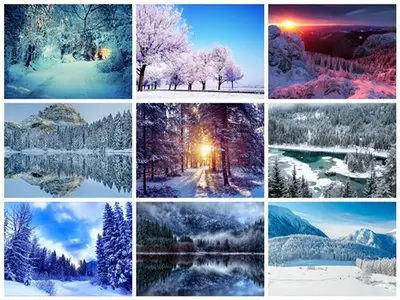 75 Winter Landscapes HD Wallpapers