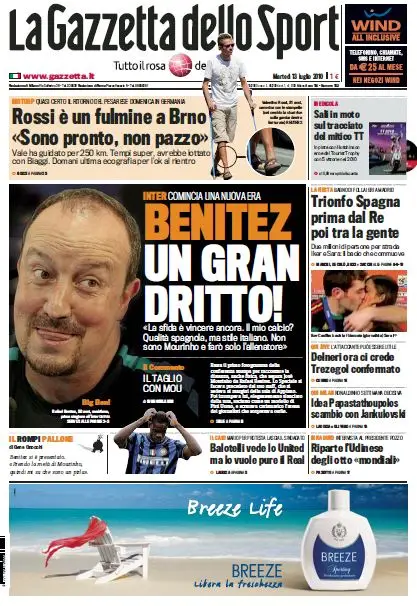 La Gazzetta dello Sport (13-07-10)