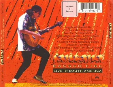 Santana - Sacred Fire - Live In South America (1993) {Polydor}