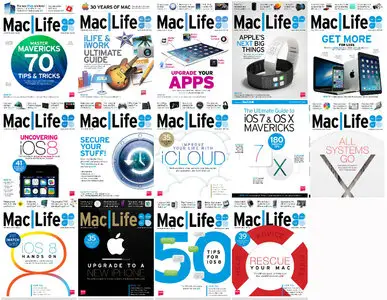 MacLife USA - Full Year 2014 Issues Collection (True PDF)