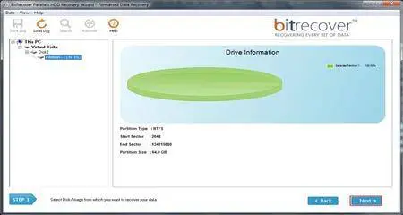 BitRecover Parallels HDD Recovery Wizard 3.2