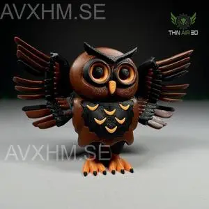 Owlbert the Articulating Fidget Owl