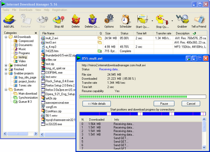 Internet Download Manager 6.05 build 1