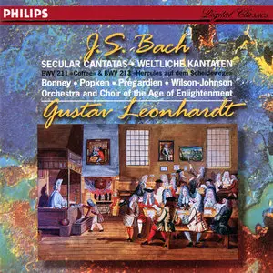 Bach - Weltliche Kantaten BWV 211, 213 (Gustav Leonhardt) (1995)