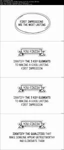 Your First Impressions Count the Most - Master Yours Today
