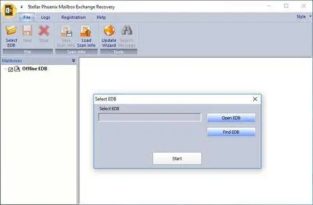 Stellar Phoenix Mailbox Exchange Recovery 8.0.0.0