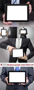 Photos - Business people with Tablet PC