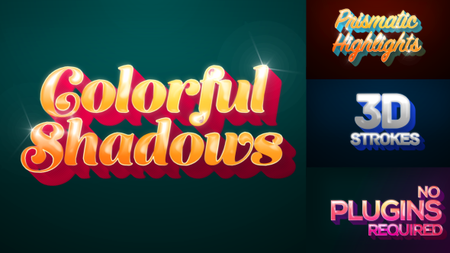 Colorful Shadows - Motion Titles Pack - Project for After Effects (VideoHive)