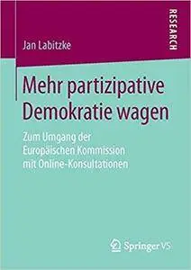 Mehr partizipative Demokratie wagen: Zum Umgang der Europäischen Kommission mit Online-Konsultationen