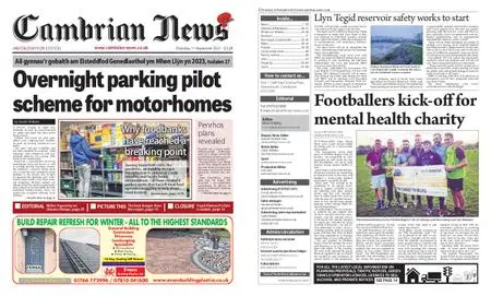 Cambrian News Arfon & Dwyfor – 12 November 2021
