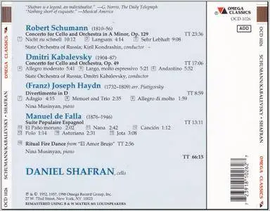 Daniel Schafran - Schumann, Kabalevsky, Haydn, Falla: Cello Concertos (2015)