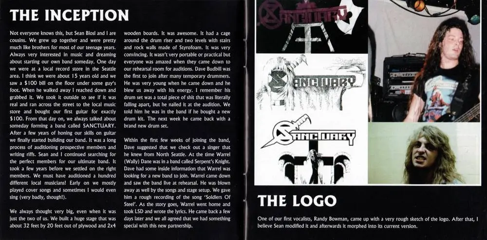 Sanctuary - Inception (2017) {Century Media}