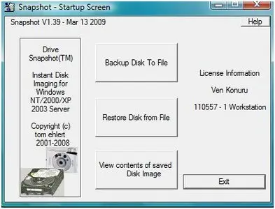 Drive Snapshot v1.39.0.14145