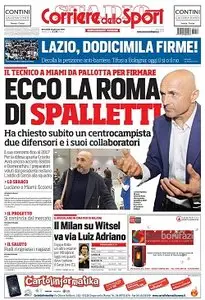 Il Corriere dello Sport Roma - 13.01.2016
