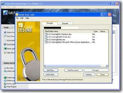 Genie Backup Manager Server Edition ver.7.0.191.136