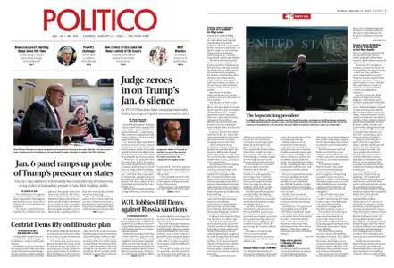 Politico – January 11, 2022