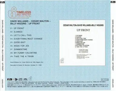 David Williams, Cedar Walton, Billy Higgins - Up Front (1986) {2015 Japan Timeless Jazz Master Collection Complete Series}