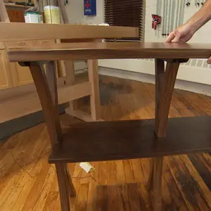 Rough Cut - Woodworking with Tommy Mac - Console Table/HDTV Stand