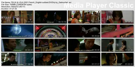 Drame (Patrice LECONTE) FELIX & LOLA [DVDrip] 2001 Re-post (request)