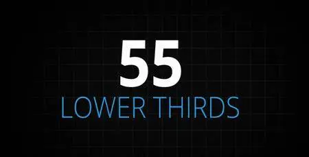 55 Lower Thirds - Project for After Effects (VideoHive)