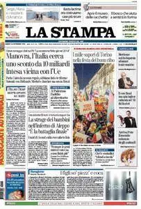 La Stampa TO Provincia e Canavese - 24 Settembre 2016